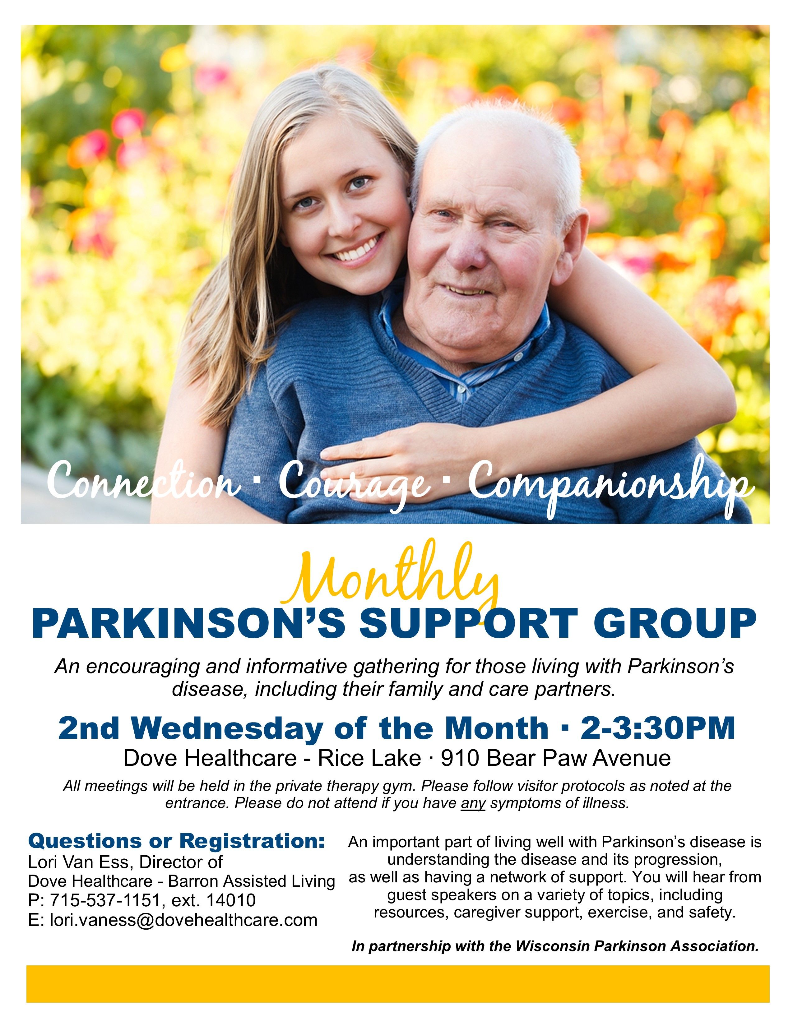 Parkinson's Support Group | Rice Lake