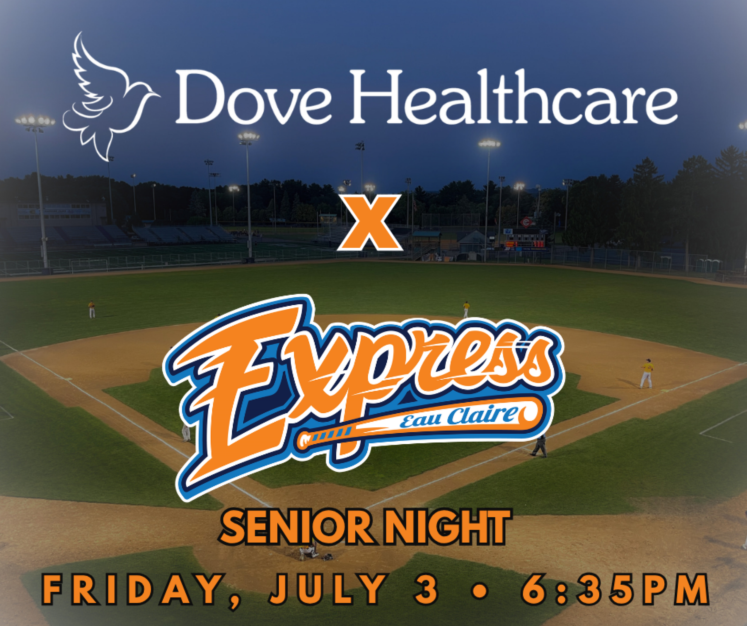 Eau Claire Express Game - Senior Night Sponsored by Dove Healthcare