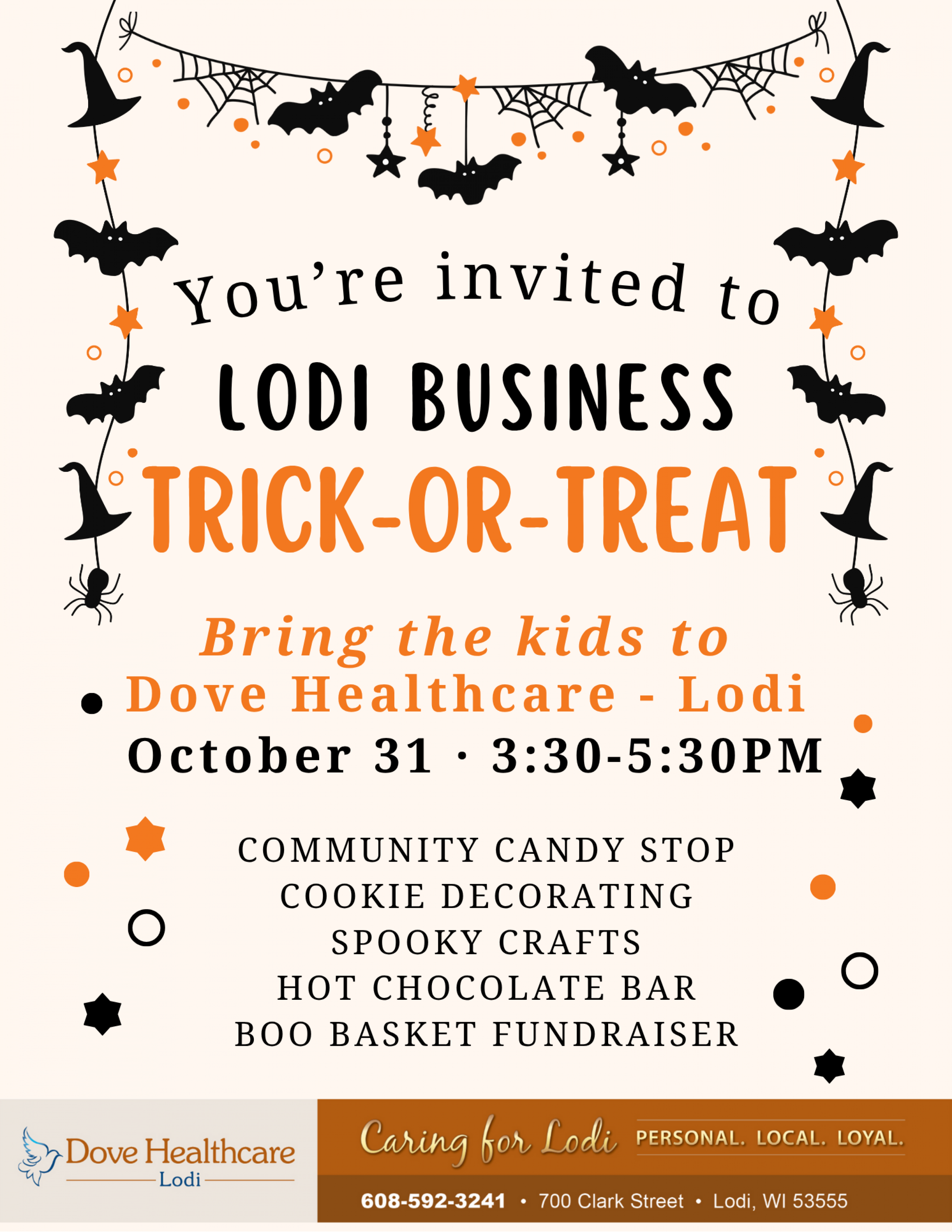 Lodi Business Trick or Treat