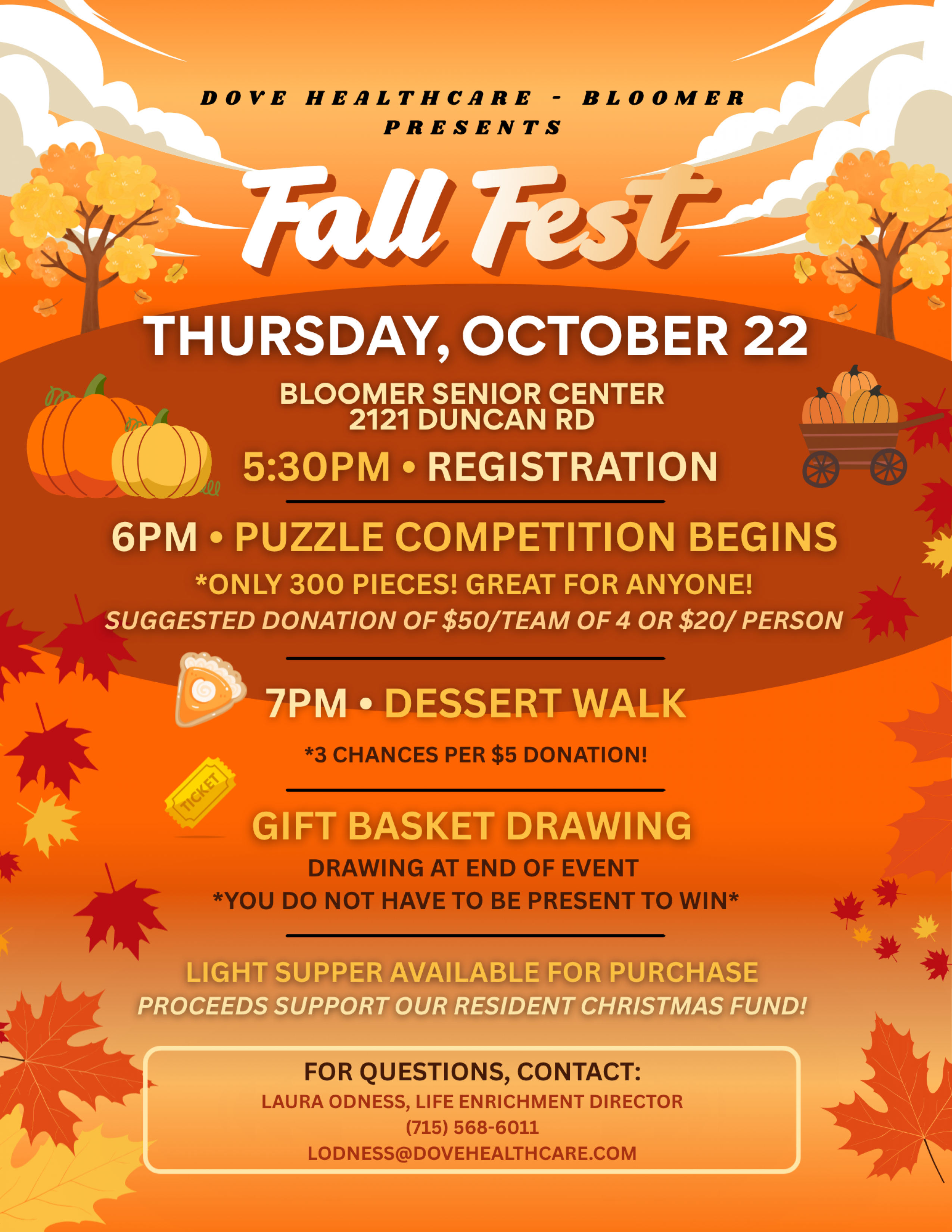 Fall Fest at Dove Healthcare - Bloomer