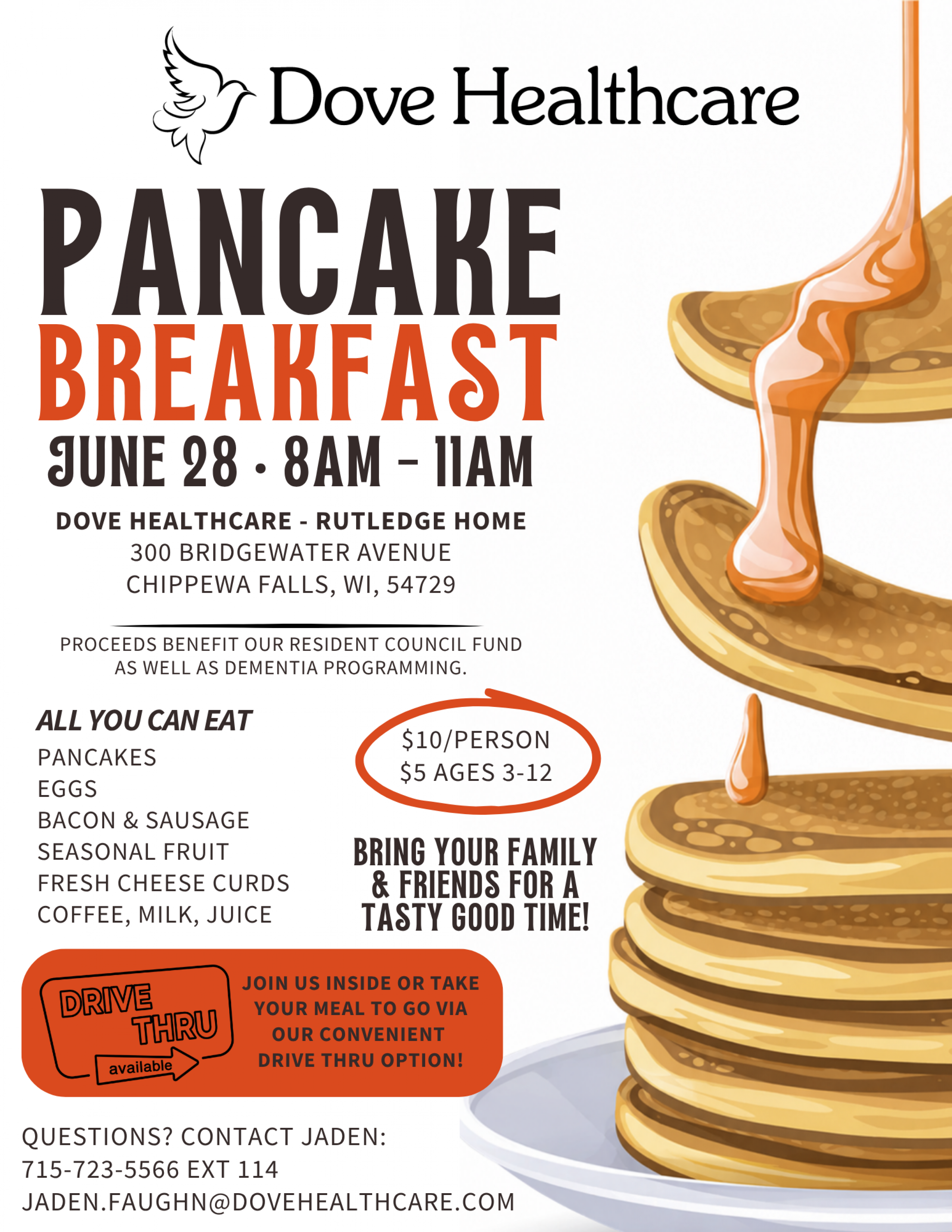 Pancake Breakfast in Chippewa Falls