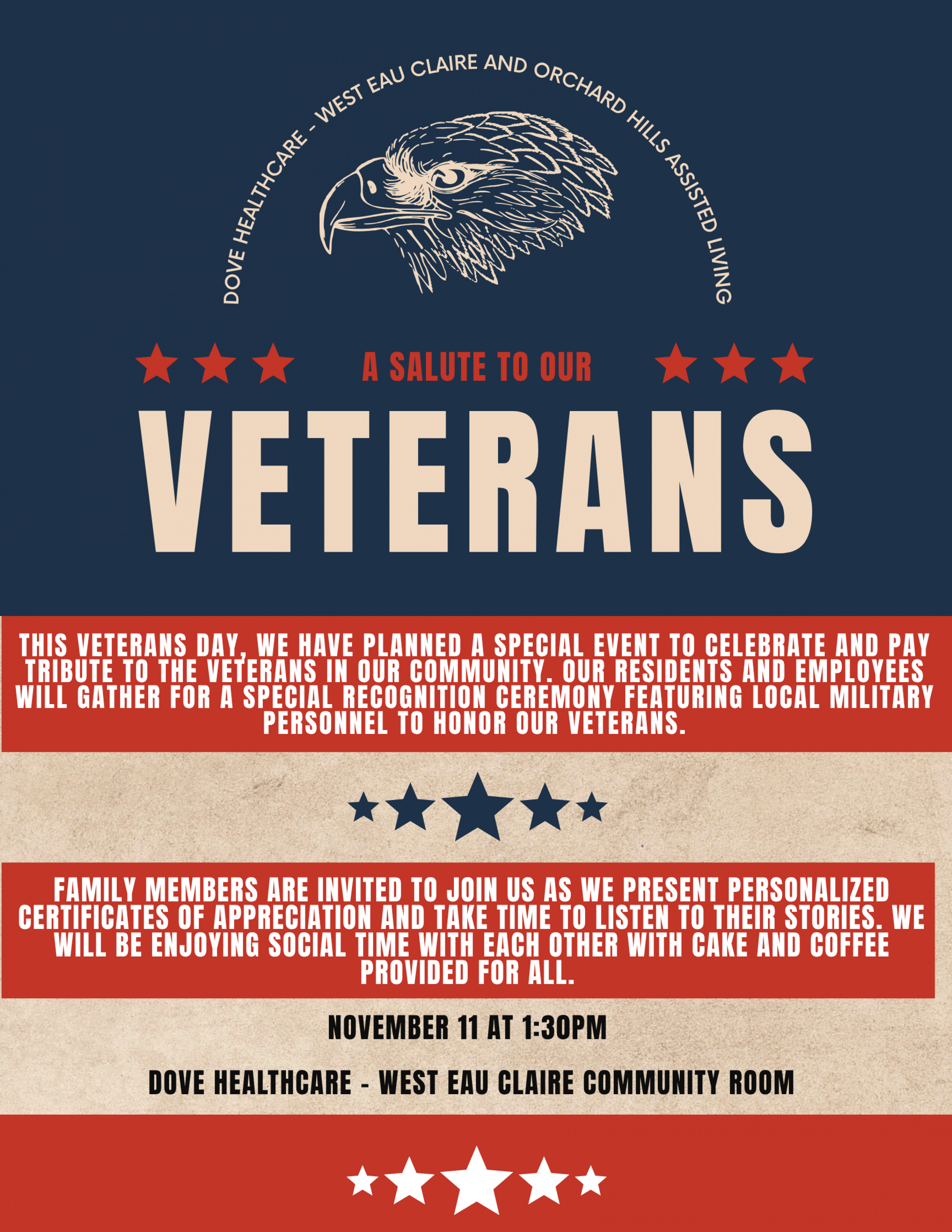 A Salute to our Veterans in Eau Claire