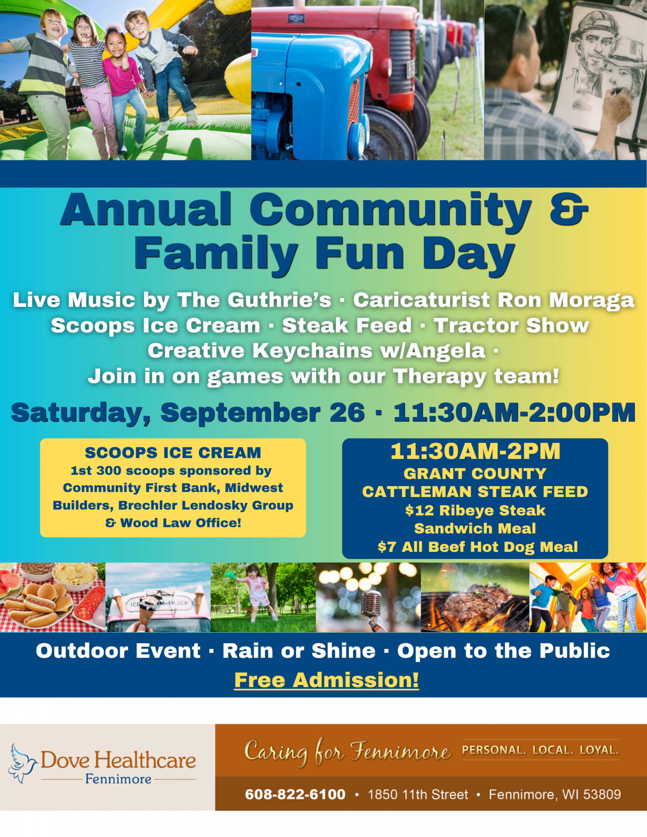 Annual Community & Family Fun Day in Fennimore
